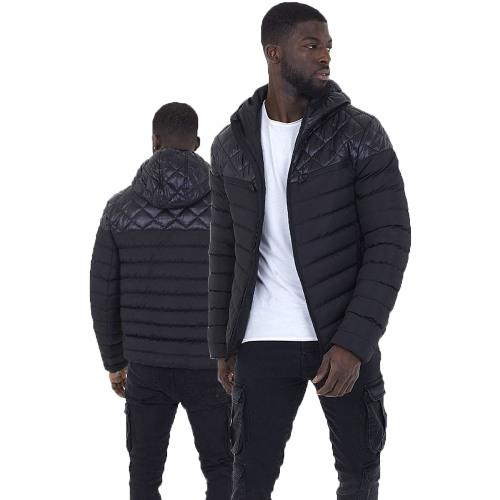 Mens Brave Soul Jermaine V2 Quilted Jacket