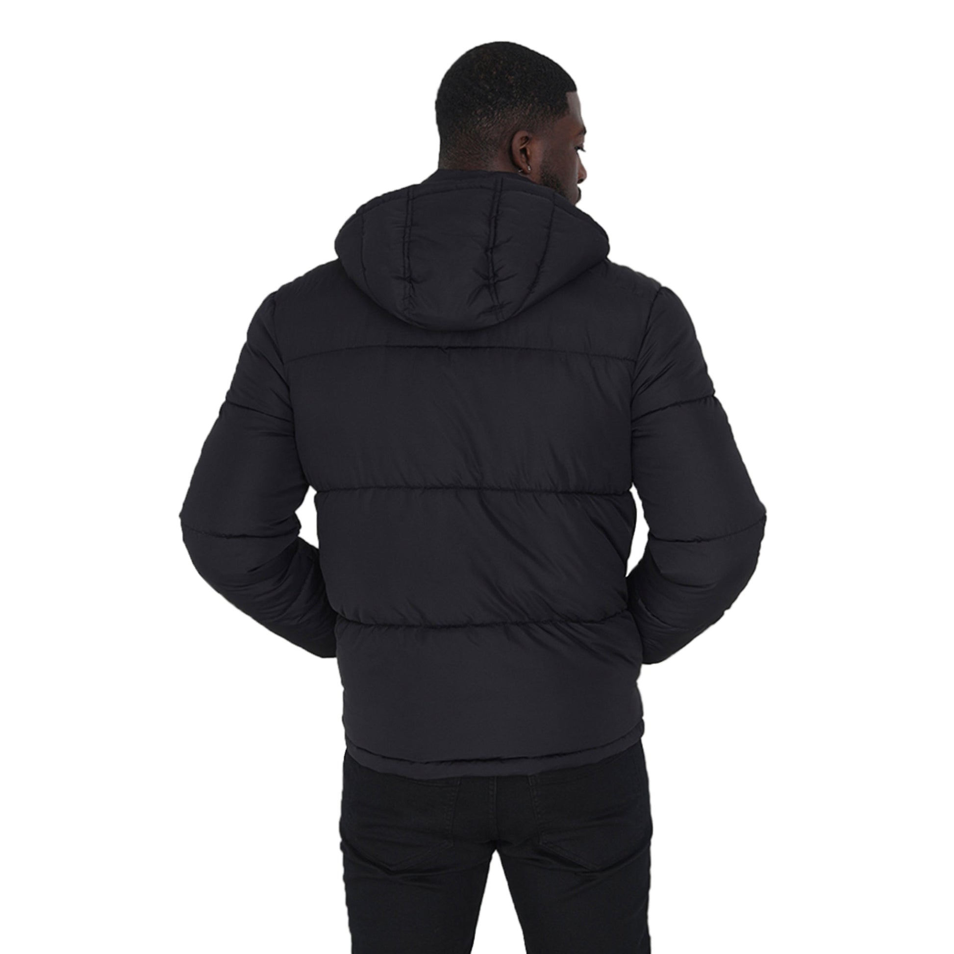 Mens Brave Soul DAVISHOOD Padded Jacket-1