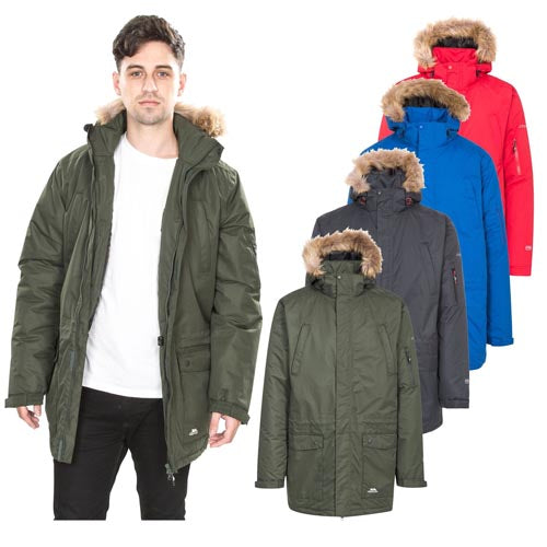 Trespass Jaydin Waterproof Parka Jacket